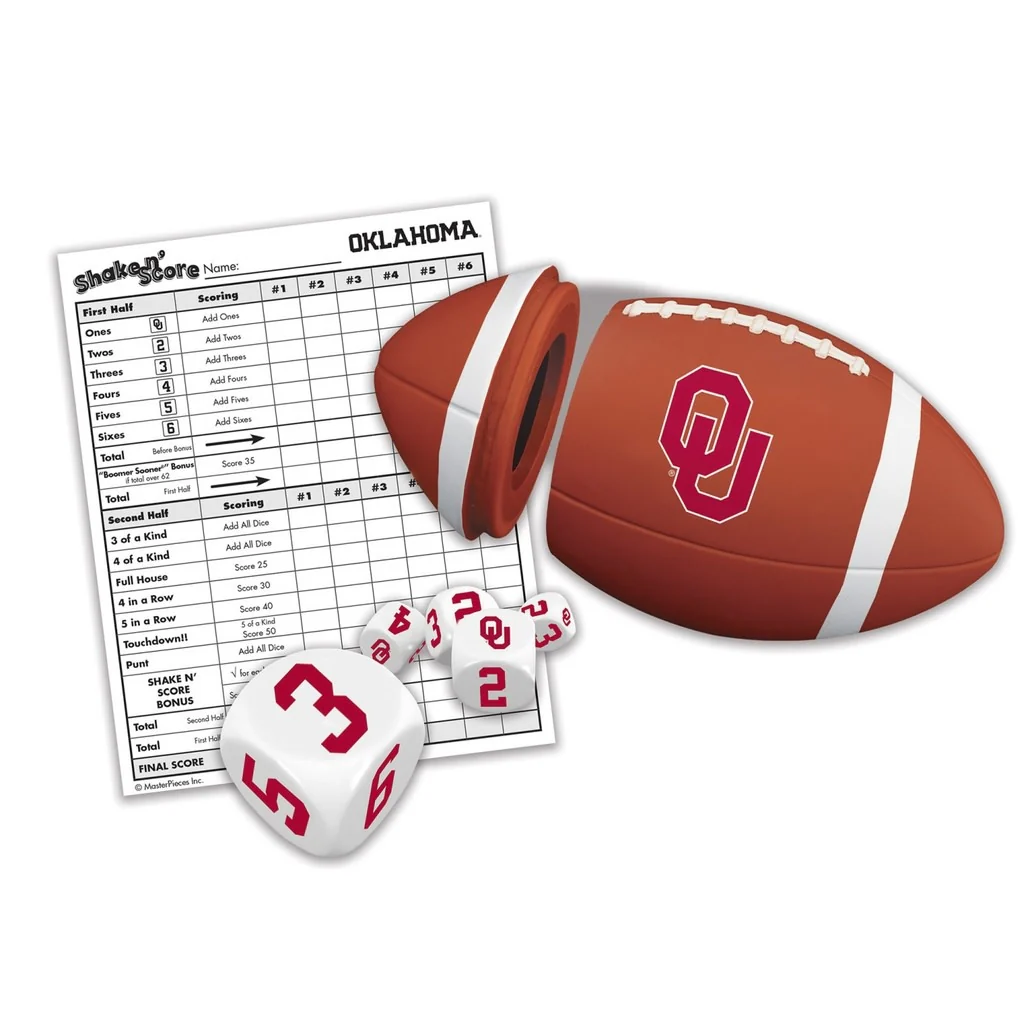 Oklahoma Sooners NCAA Shake N' Score - Image 2