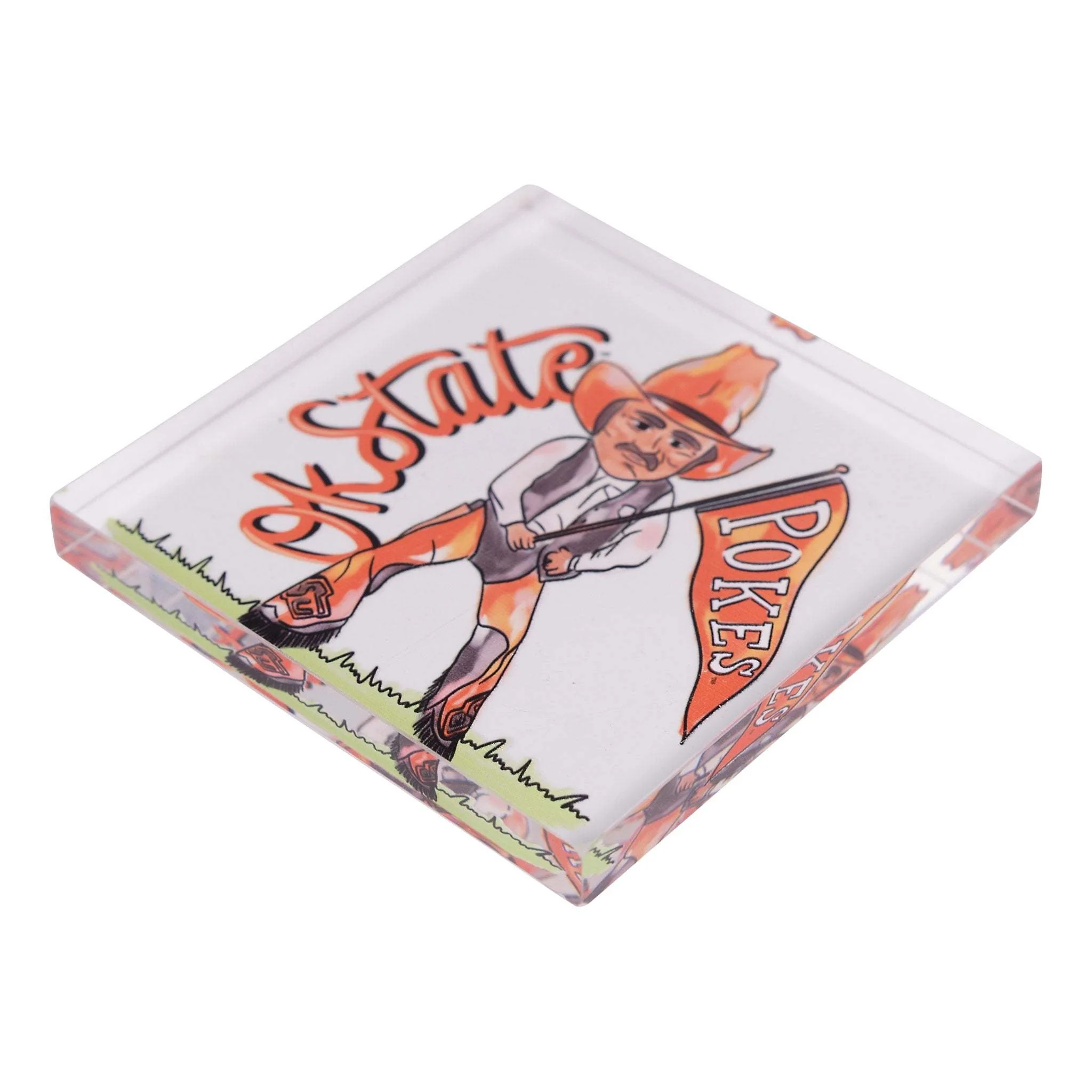 Oklahoma State Mascot Napkin Weight - Image 2