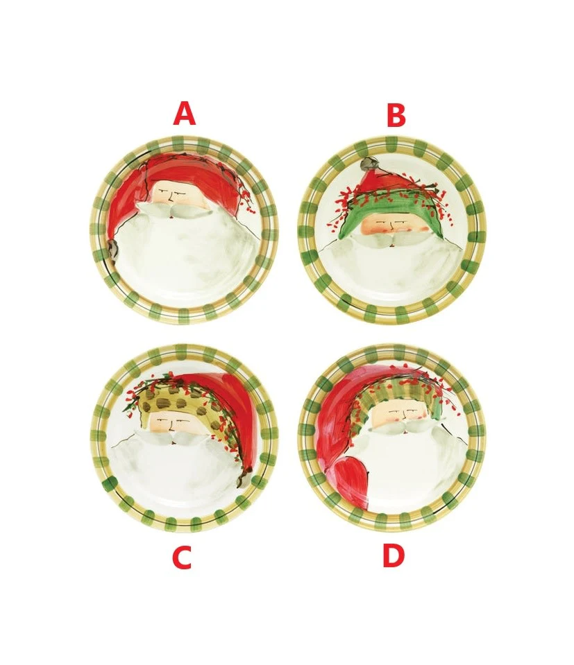 Old St. Nick Dinner Plates