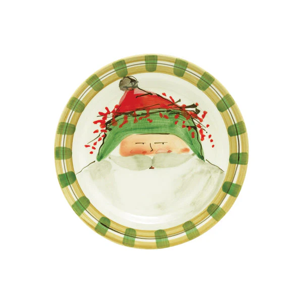Old St. Nick Round Salad Plate - Image 3