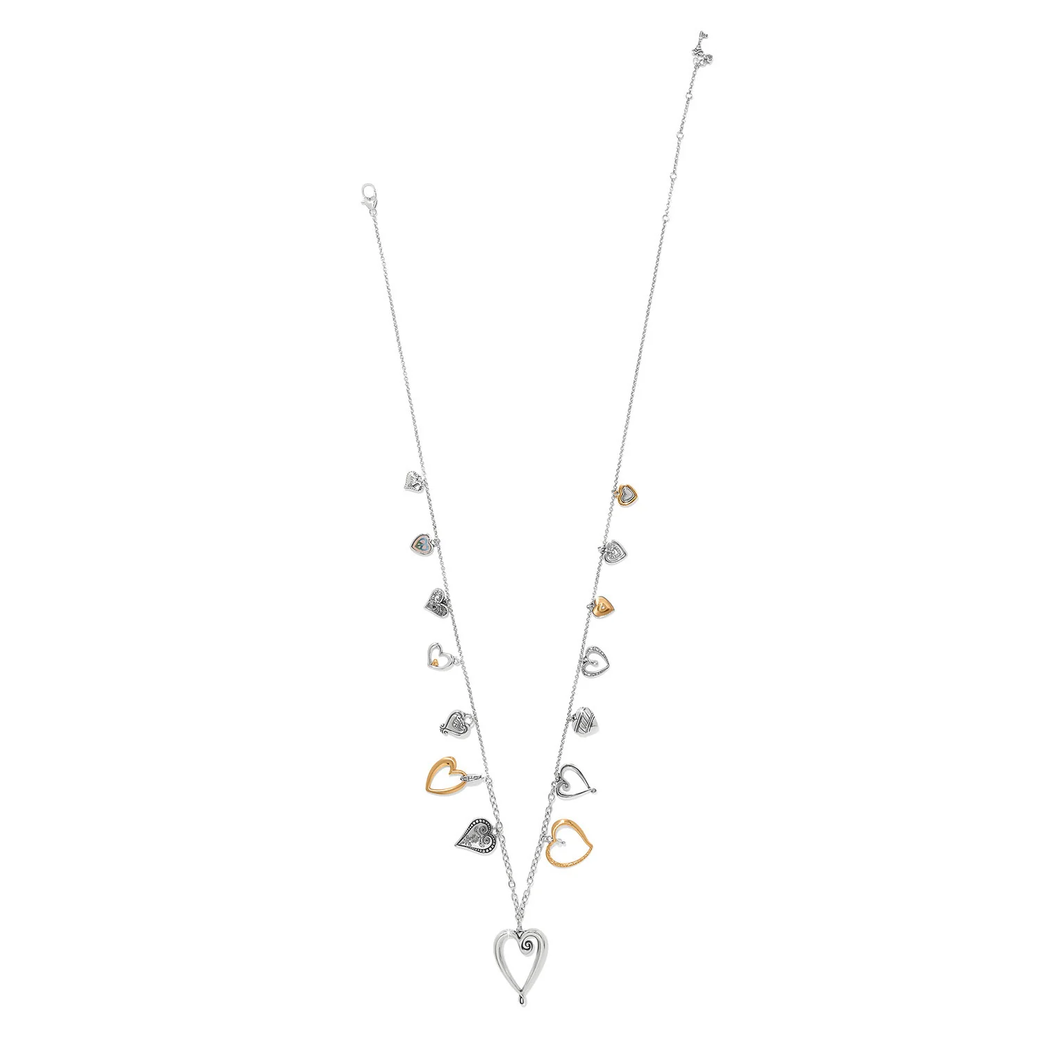 One Heart Large Long Necklace - Image 3