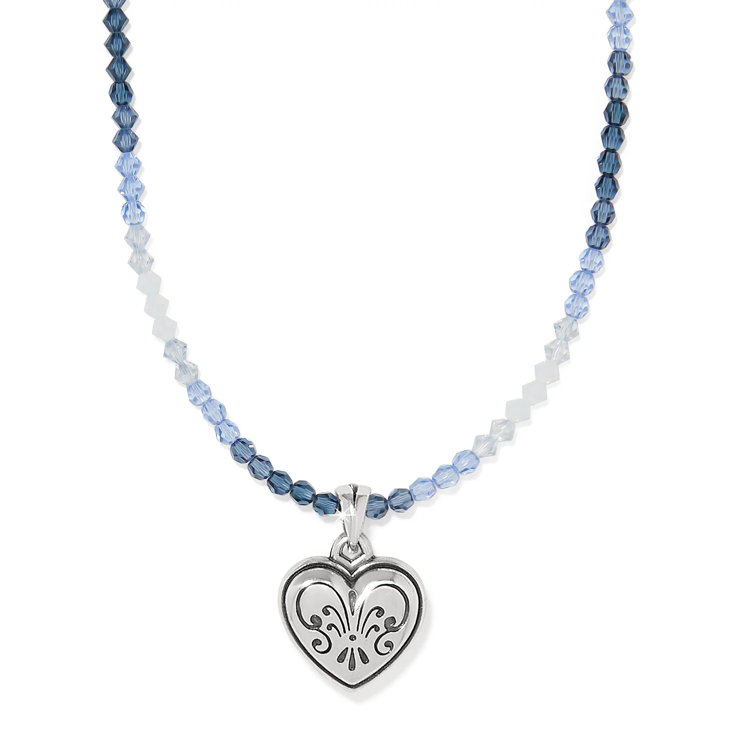 One Heart Ombre Necklace