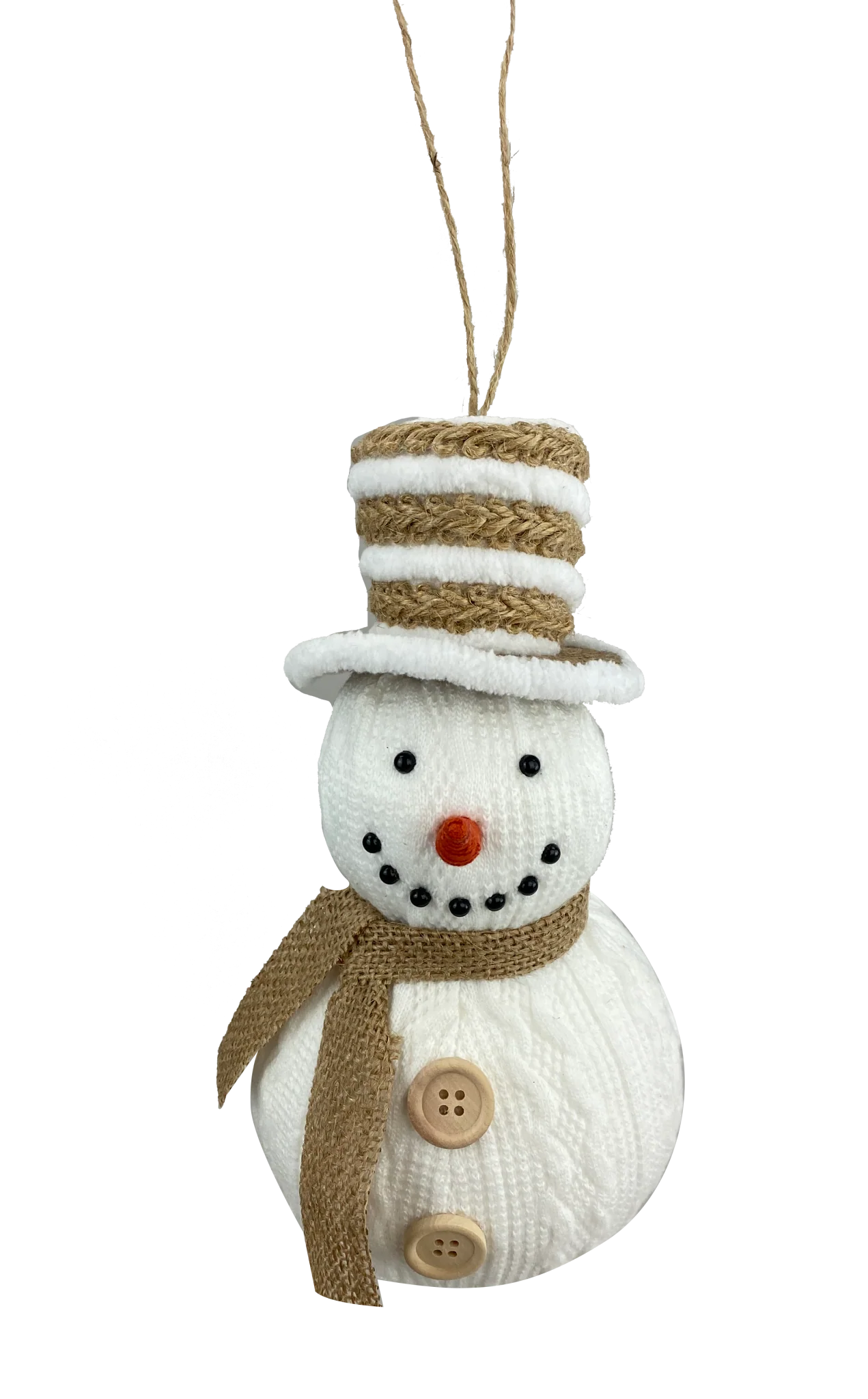 Orn Knitted Snowman