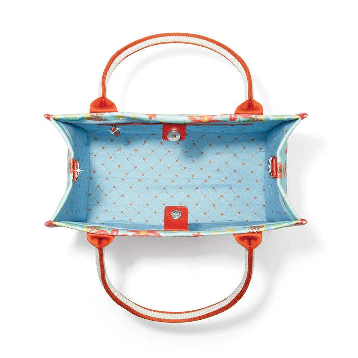 Painterly Garden Canvas Carryall - Image 3