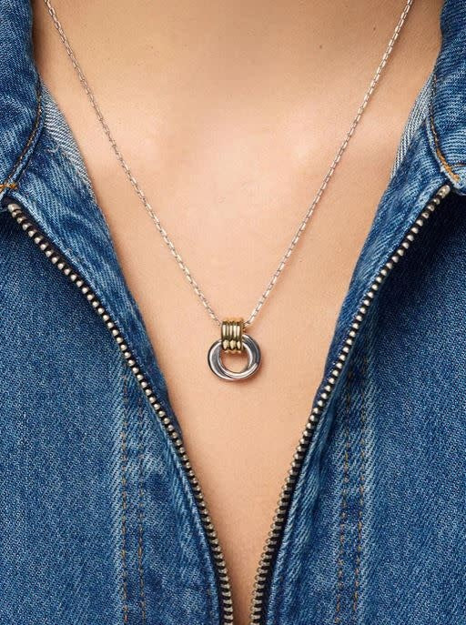 Palmer Silver Necklace - Image 2