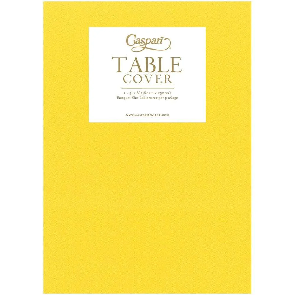 Paper Linen Solid Table Cover - Image 11