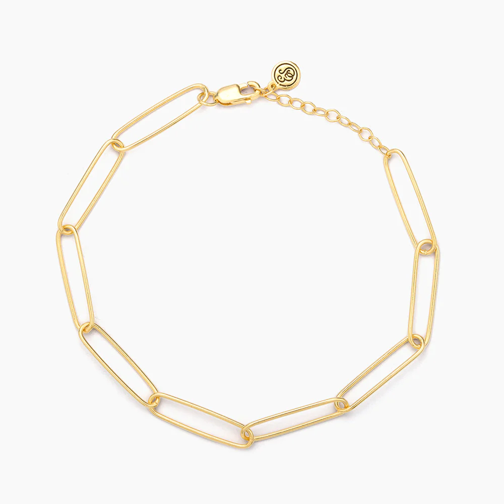 Paperclip Chain Bracelet