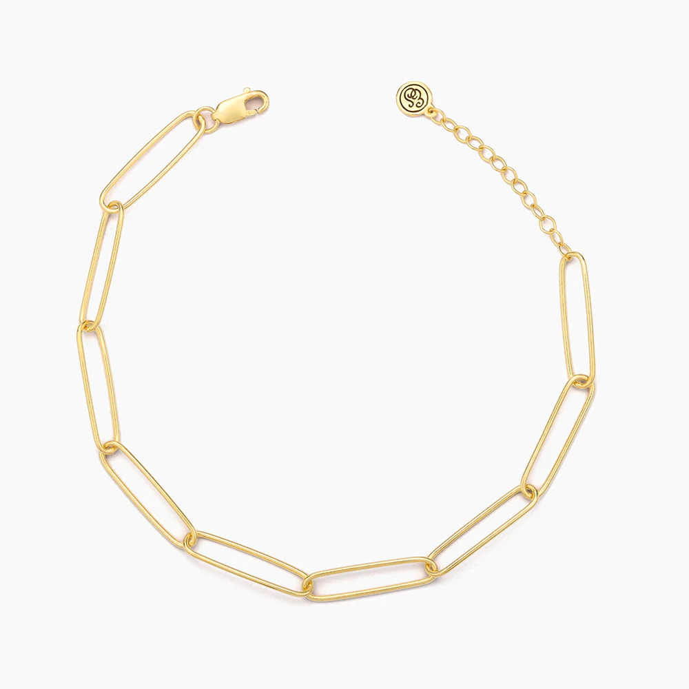 Paperclip Chain Bracelet - Image 2