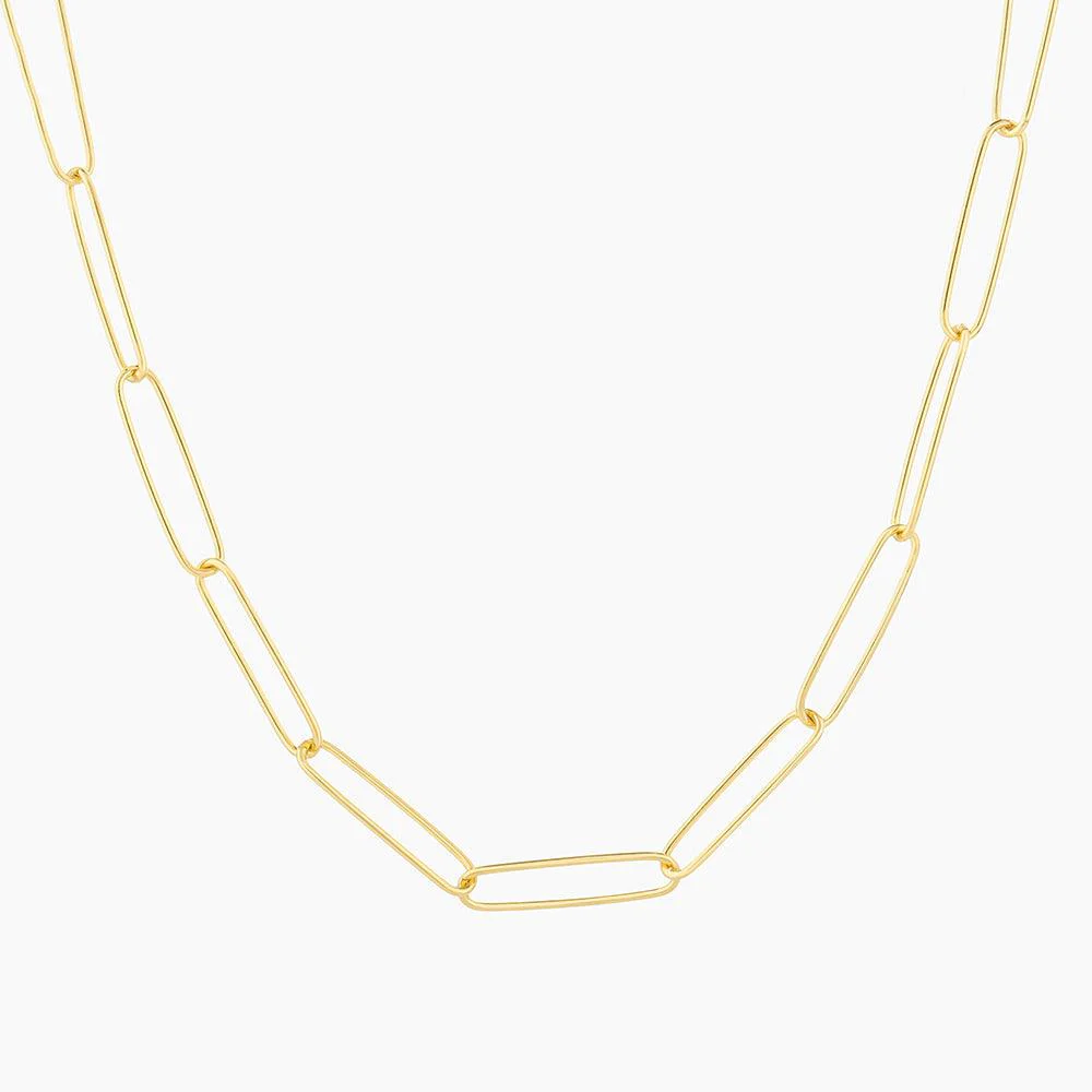 Paperclip Chain Necklace