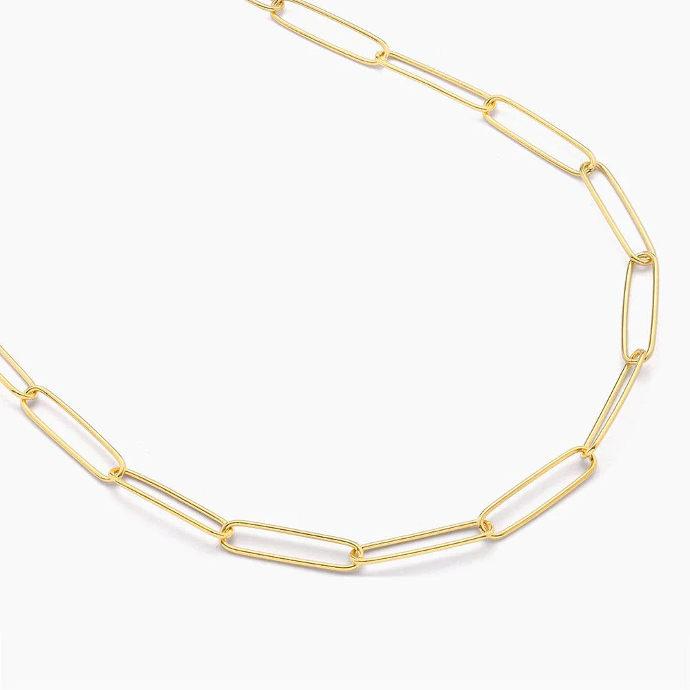 Paperclip Chain Necklace - Image 2