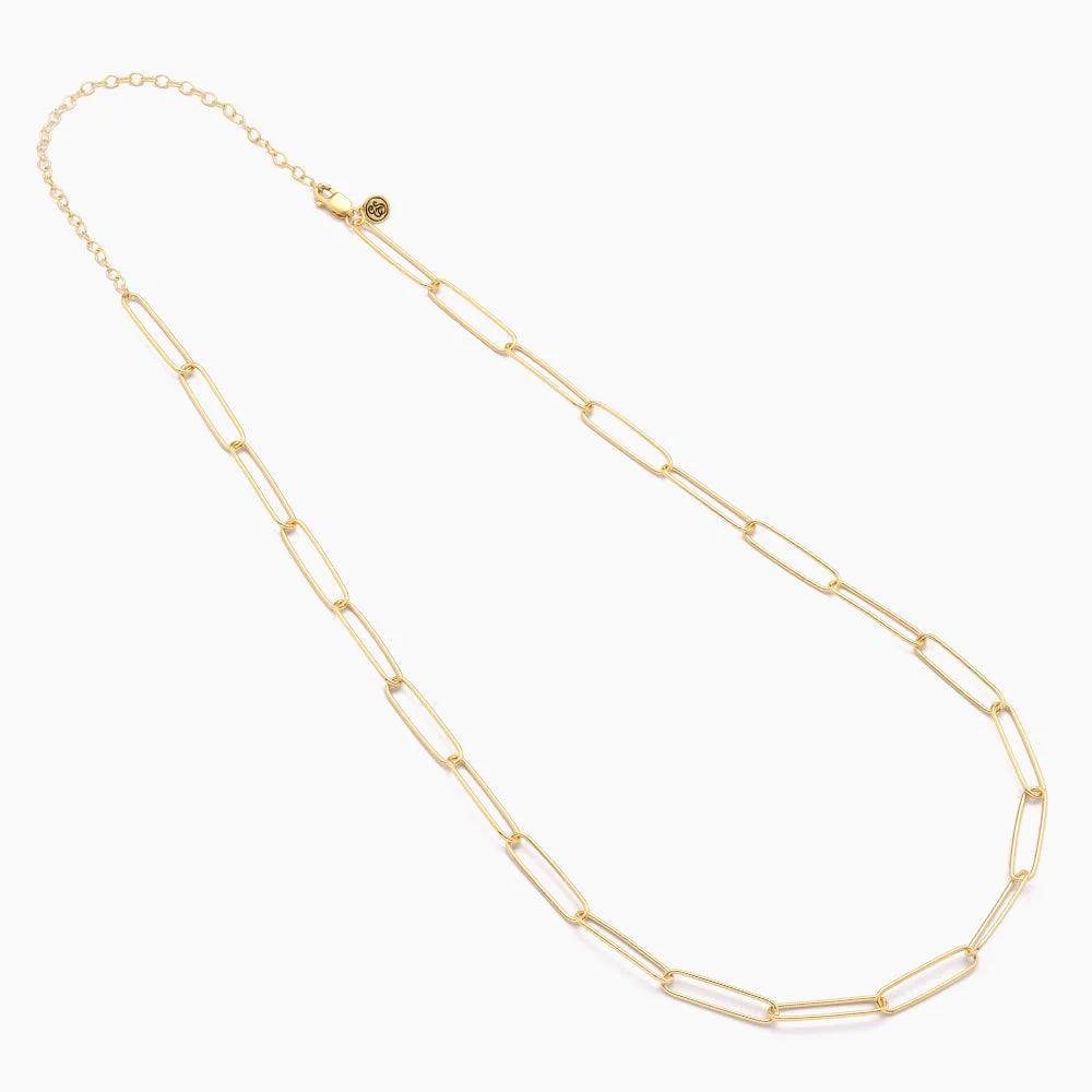 Paperclip Chain Necklace - Image 3