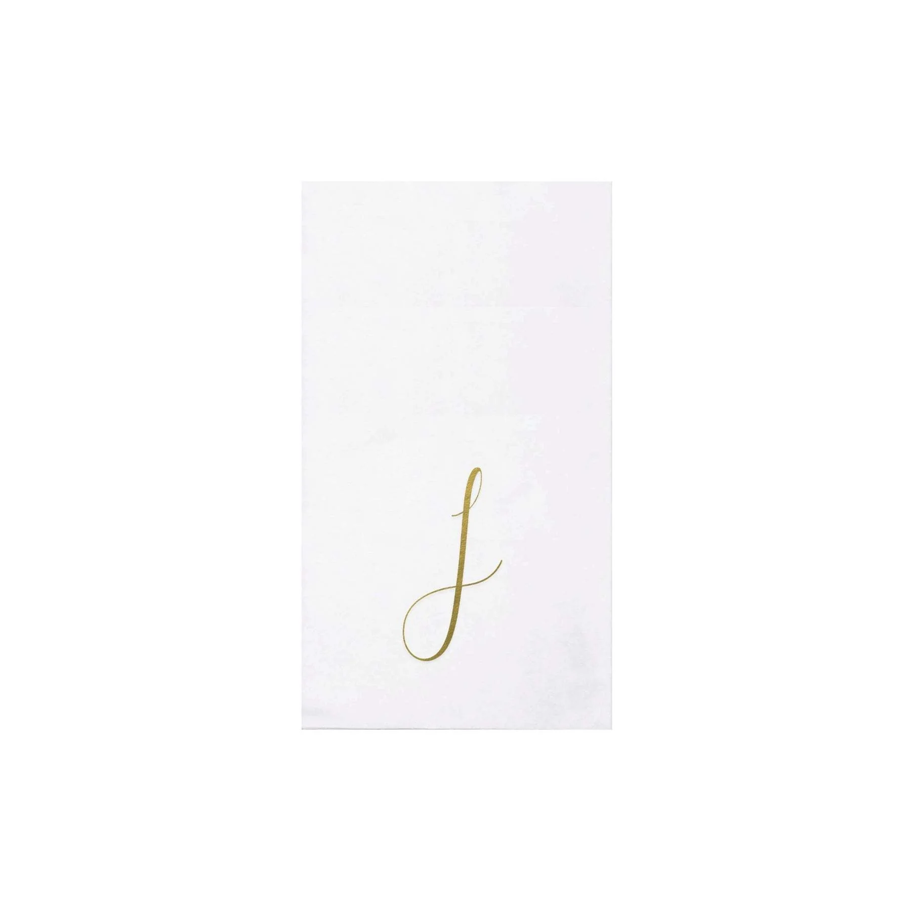 Papersoft Napkins Gold Monogram Guest Towels - Image 10