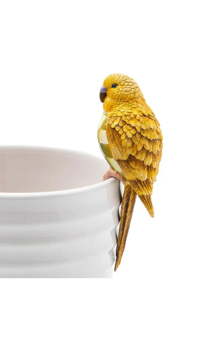 Parakeet Pot Climber - Chartreuse