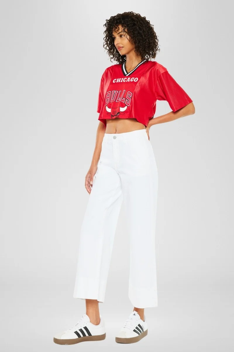 Patricia Open Pack High Rise Cropped Wide Leg - Image 3