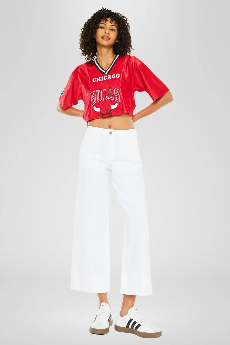 Patricia Open Pack High Rise Cropped Wide Leg - Image 6