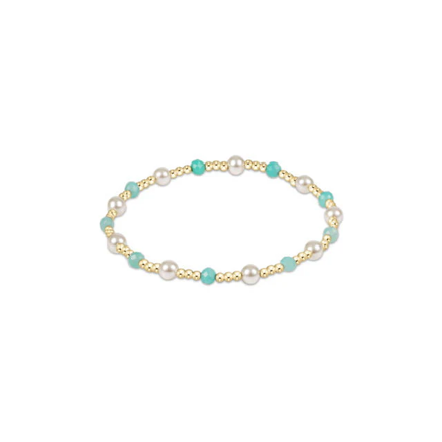 Pearl Sincerity Pattern 4mm Bead Bracelet - Image 3