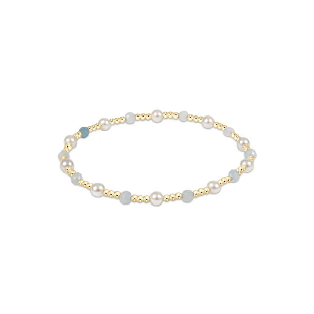 Pearl Sincerity Pattern 4mm Bead Bracelet - Image 4