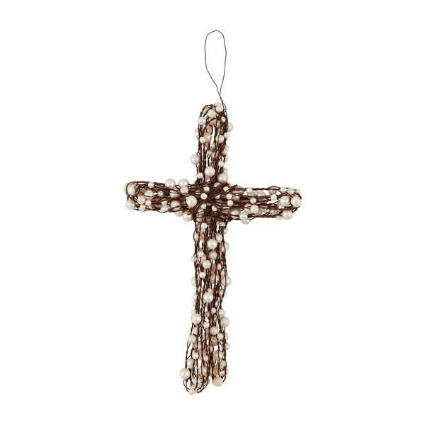 Pearl Wire Cross - Image 2