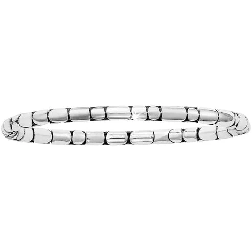 Pebble Slim Hinged Bangle - Image 2