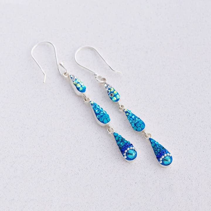 Petite Infinite Trickle Earrings - Image 4