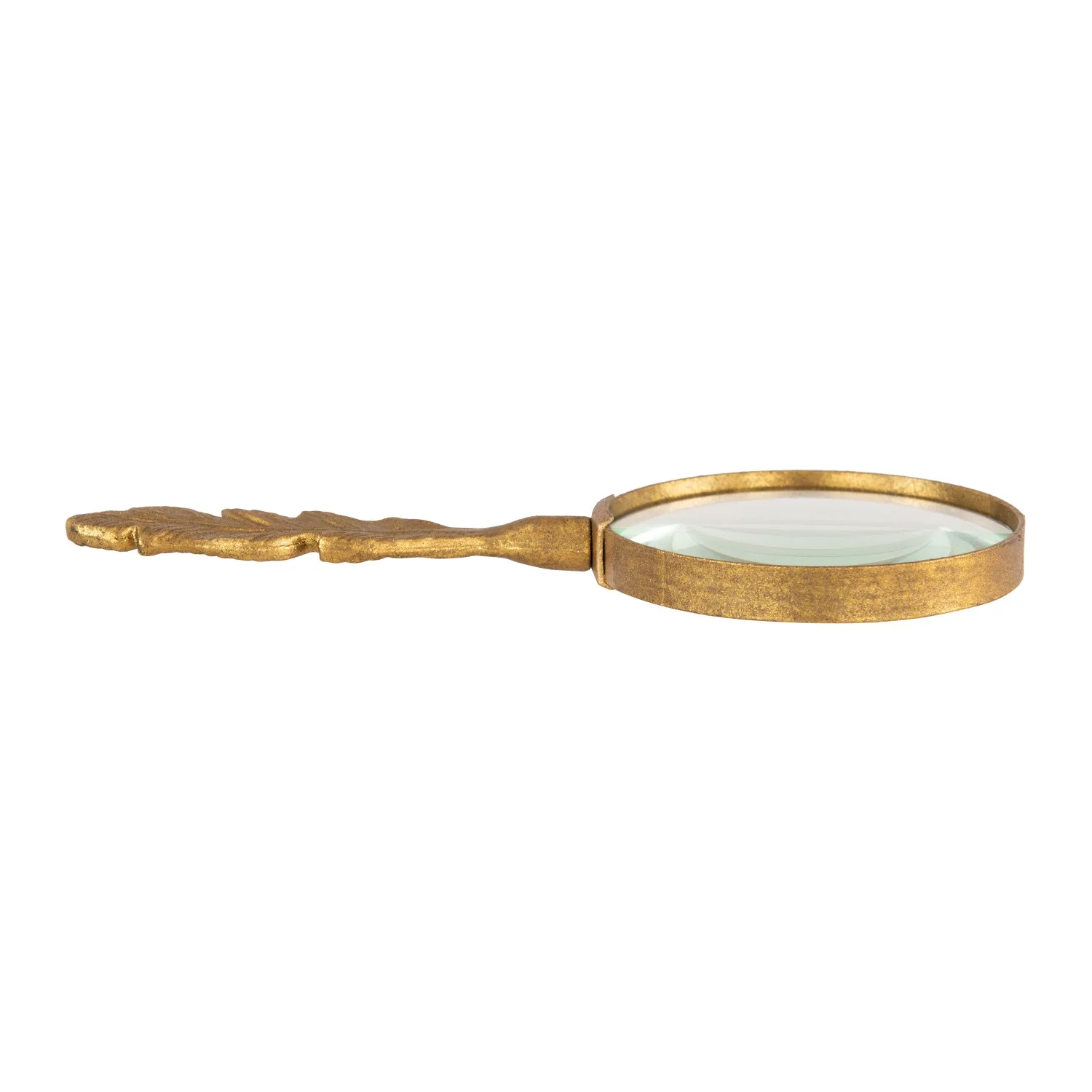 Pewter Magnifying Glass with Feather Handle - Image 2