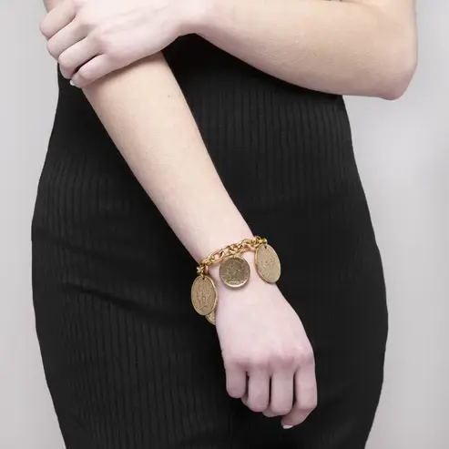 Piera Gold Bracelet - Image 2