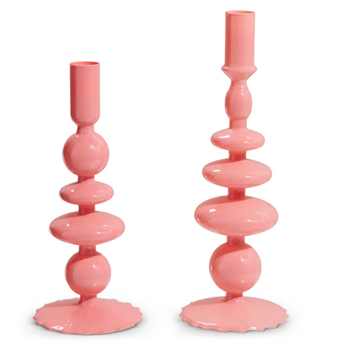 Pink Candle Sticks - Sold Individually