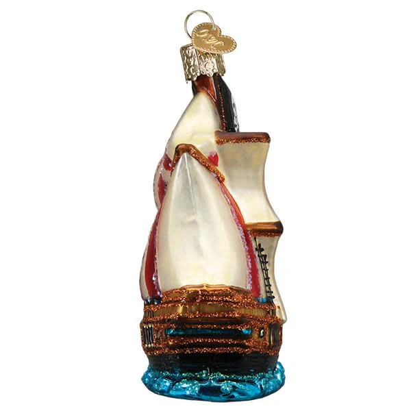 Pirate Ship Ornament - Image 3