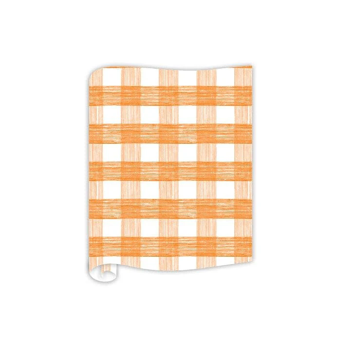 Plaid Table Runners - Orange Gin Lane