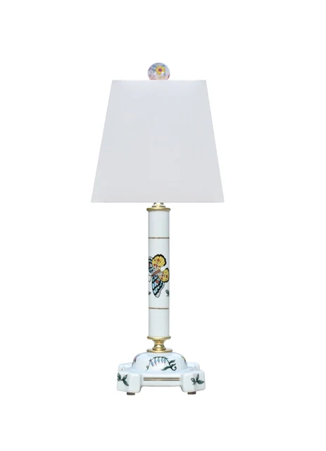 Porcelain Butterfly Lamp