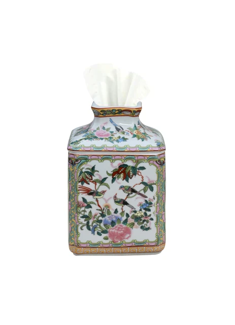 Porcelain Square Tissue Box - Image 6
