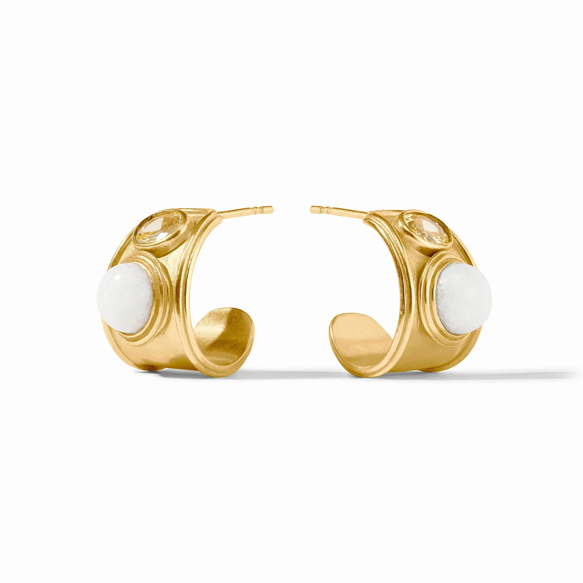 Portofino Stone Hoop - Image 4