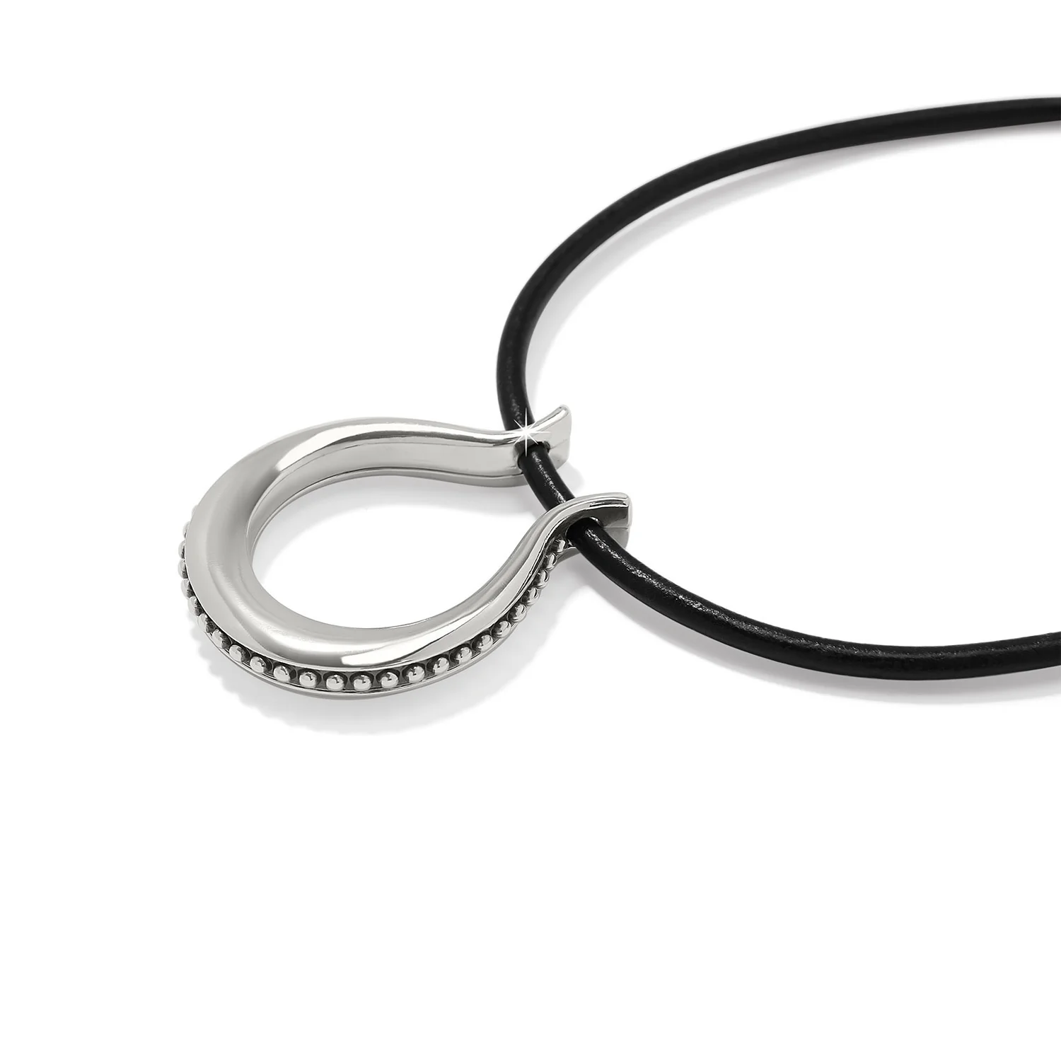Pretty Tough Arch Leather Necklace - Image 2