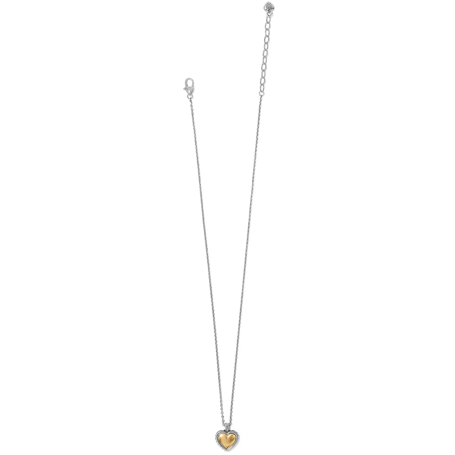 Pretty Tough Bold Heart Petite Necklace - Image 2