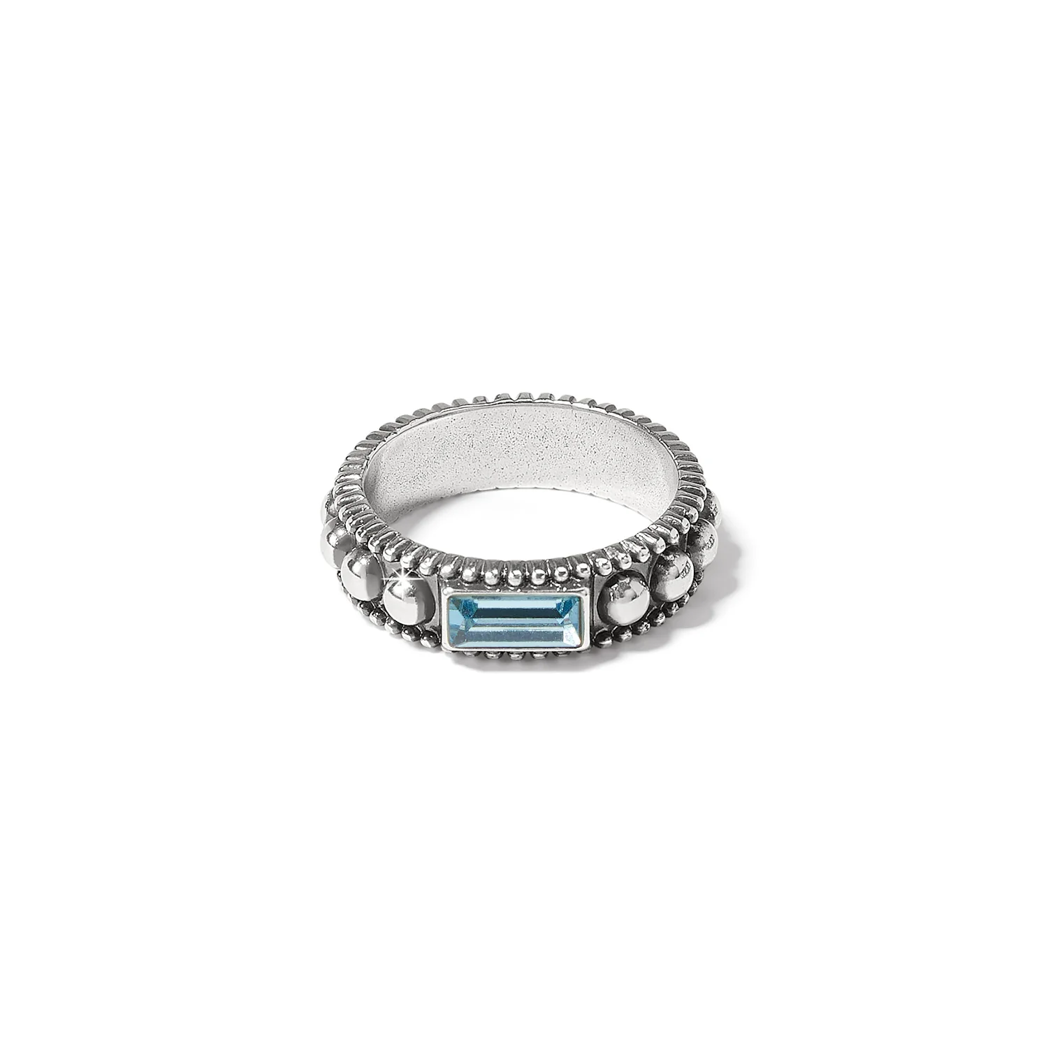 Pretty Tough Gem Aqua Ring - Image 5