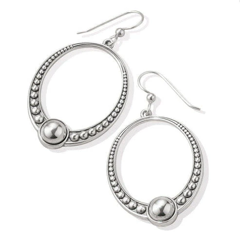 Pretty Tough Oval French Wire Earrings - Image 2
