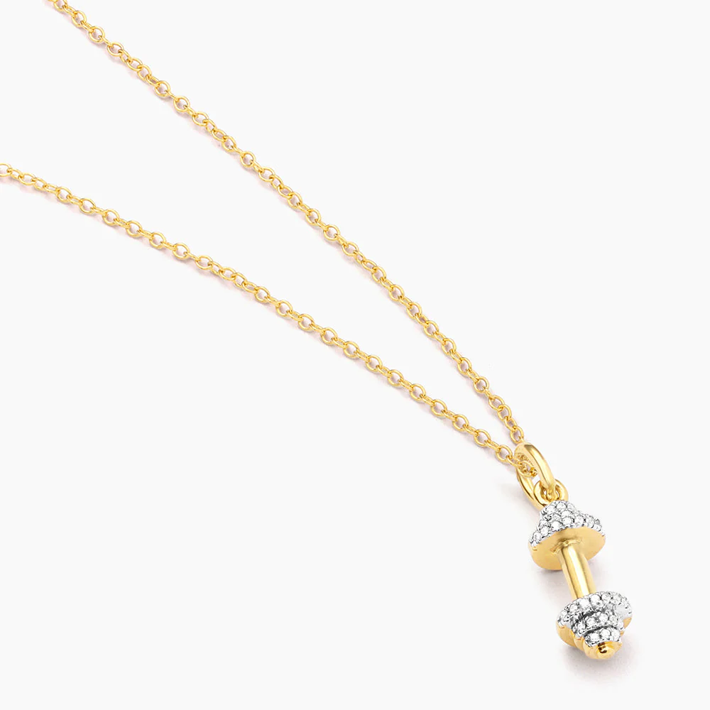 Pump It Up Pendant Necklace - Image 2