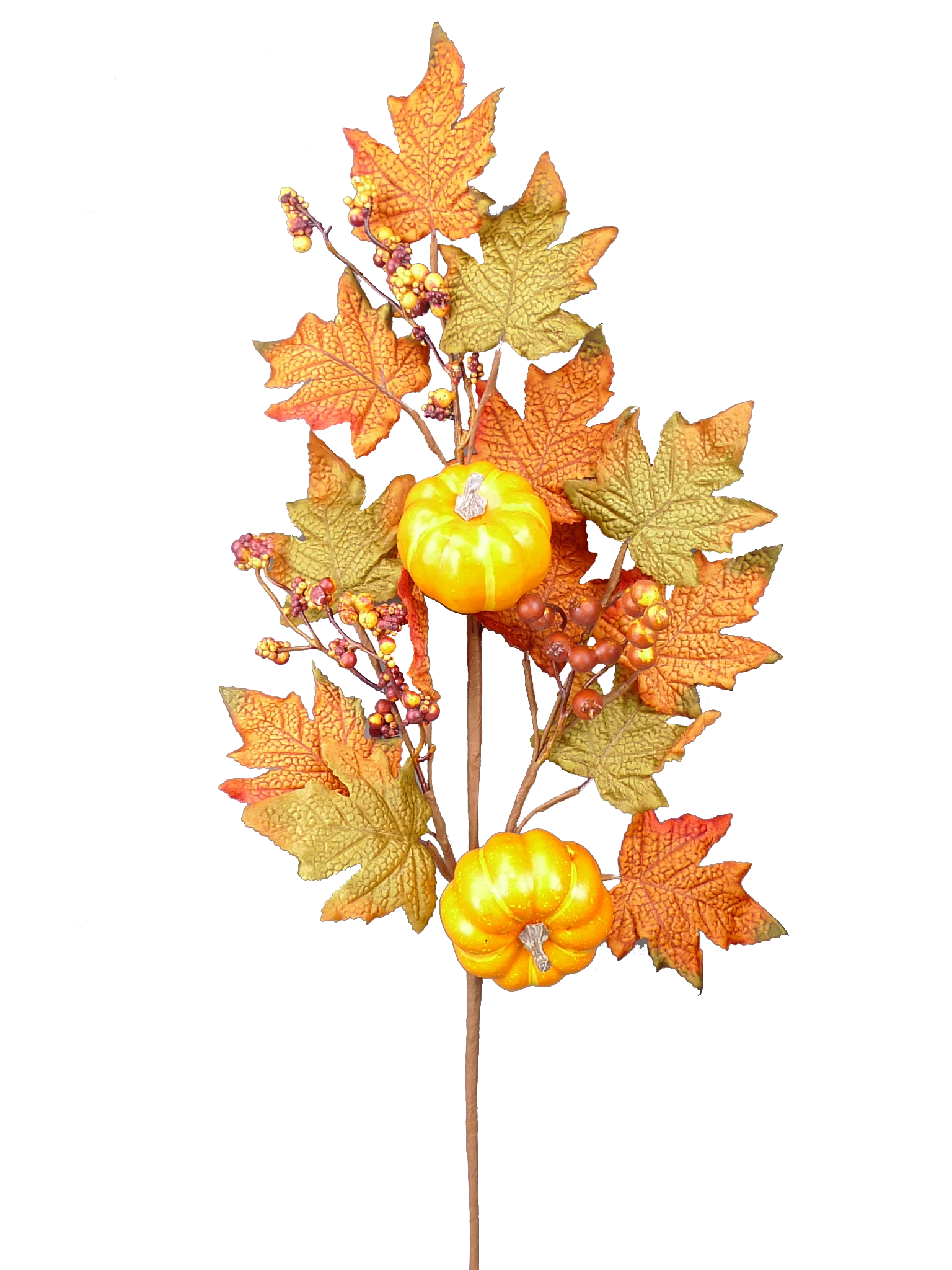 Pumpkin Berry Spray 28"