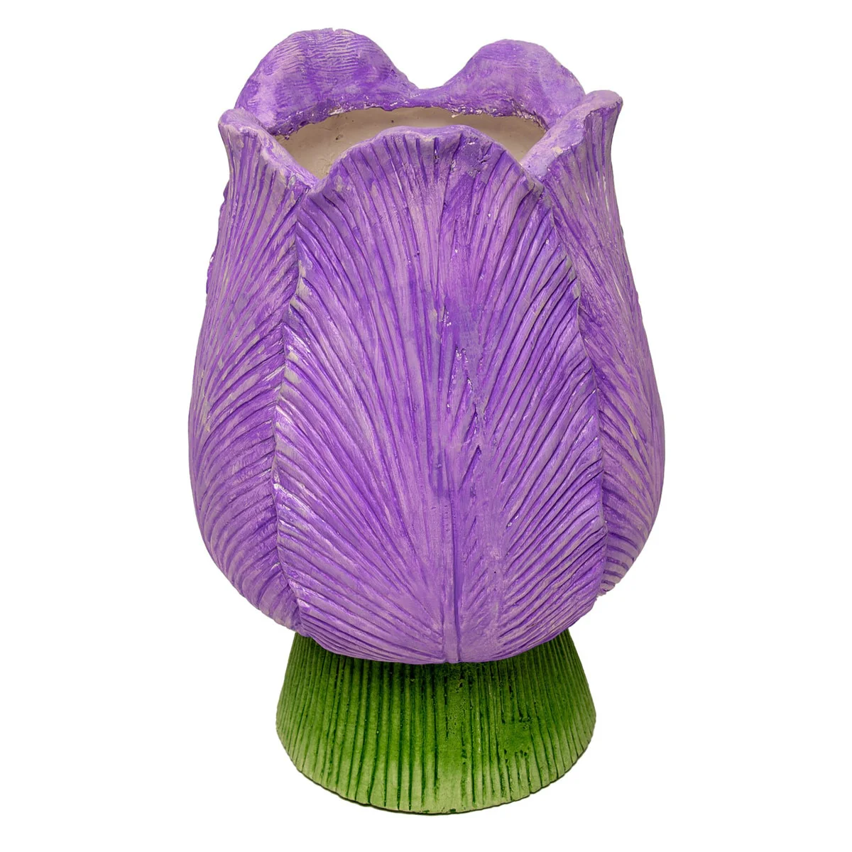 Purple Single Tulip Planter