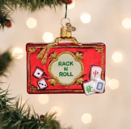 Rack N Roll Mahjong Ornament