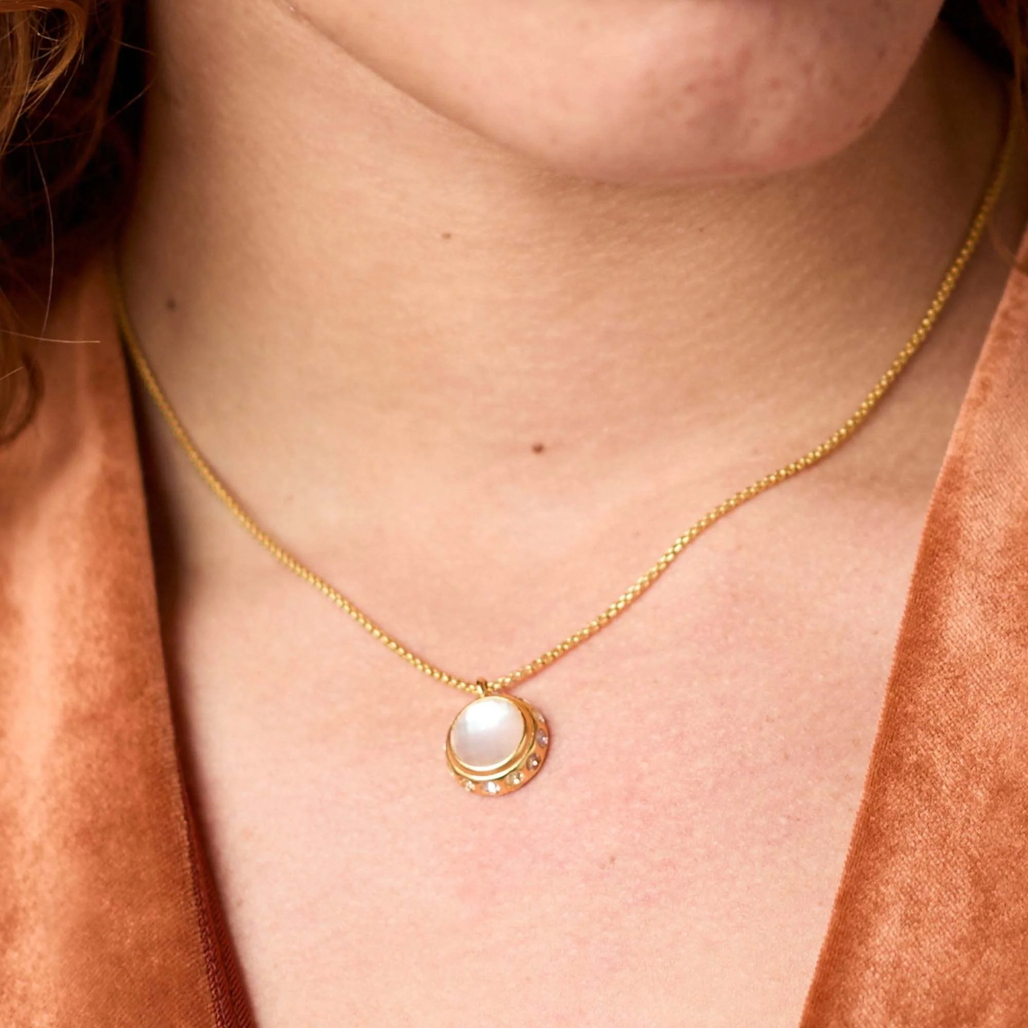Rainbow Delicate Necklace - Image 3