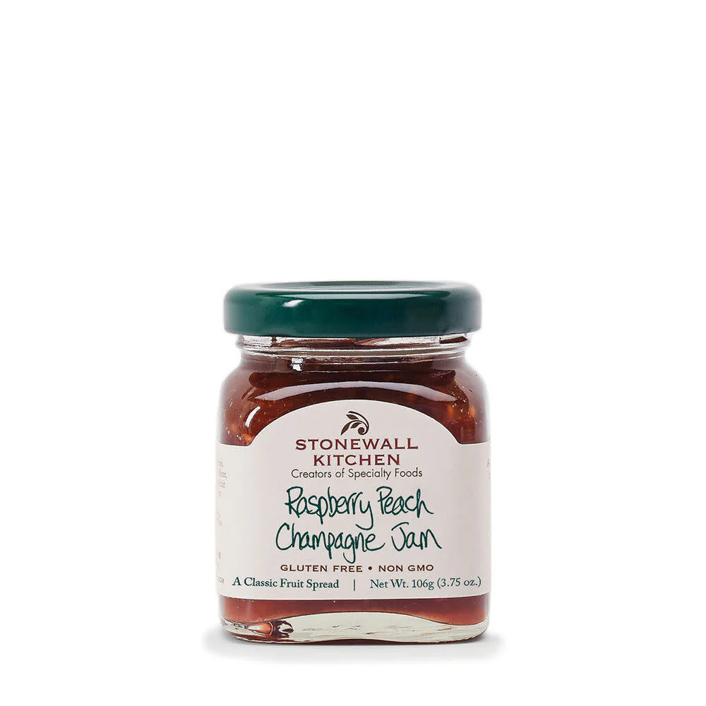Raspberry Peach Champagne Jam 3.75oz