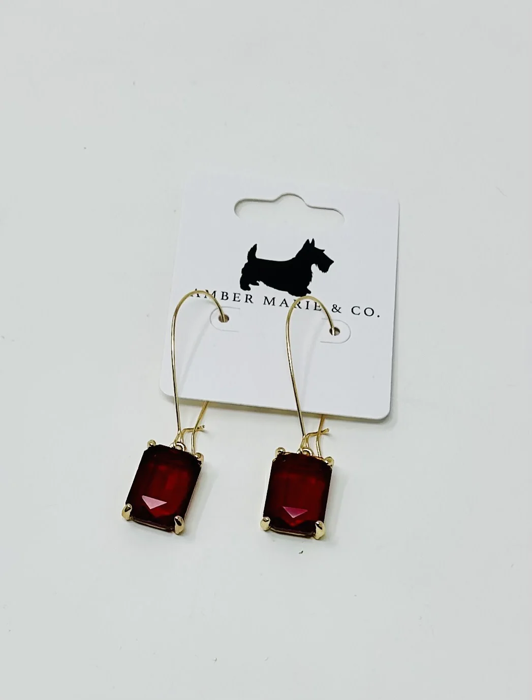 Rectangle Drop Earrings