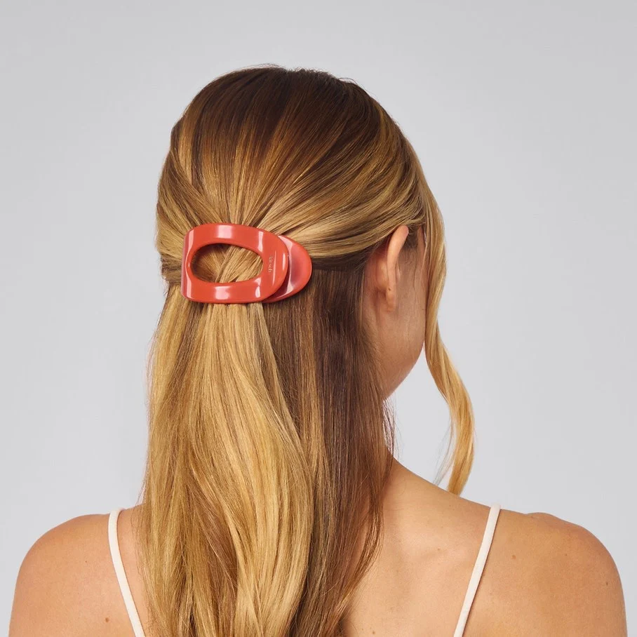 Recycled Plastic Flat Cloud Clip - Cherry - Image 2