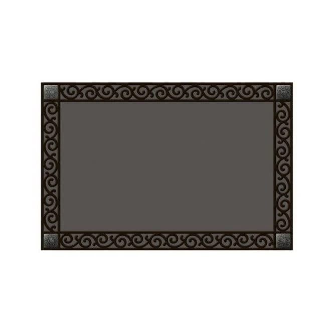 Recycled Rubber Tray - Scroll