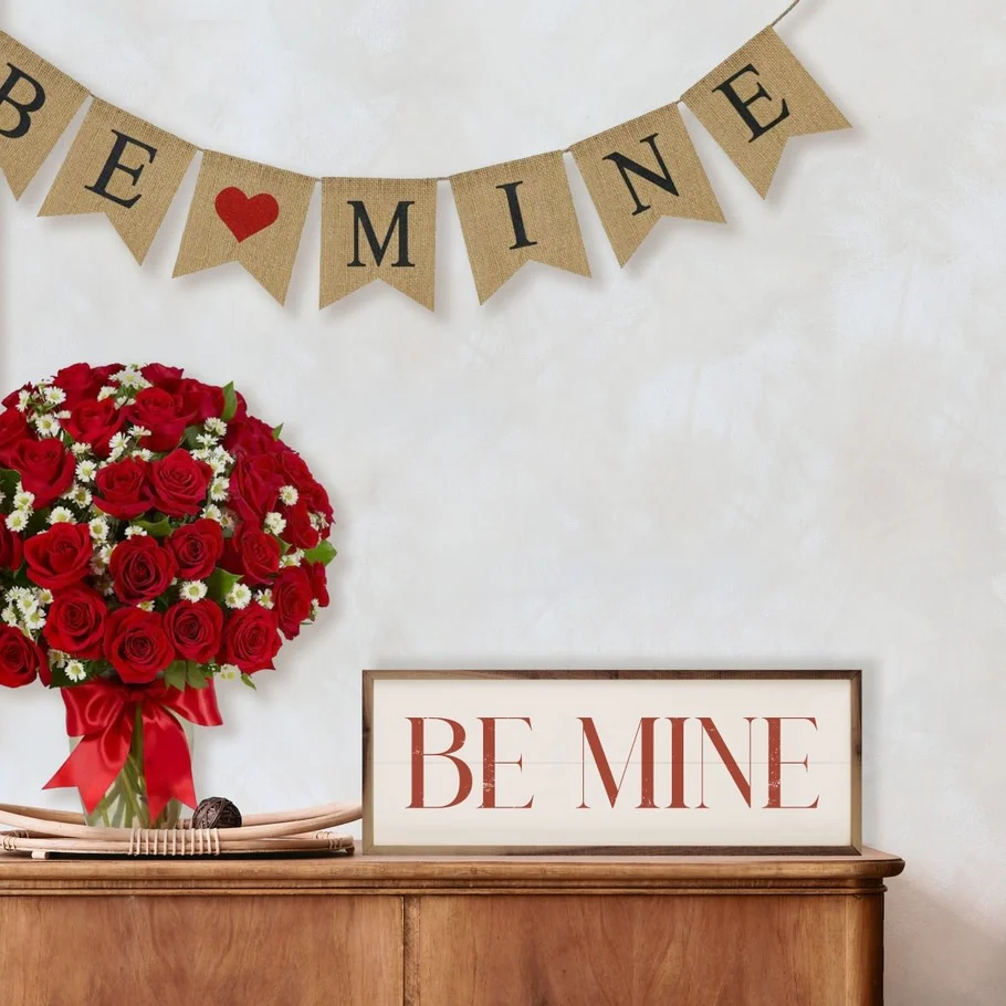 Red Be Mine On White - Image 2