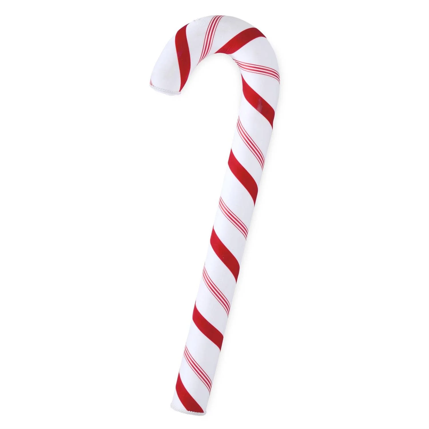 Red & White Fabric Candy Cane