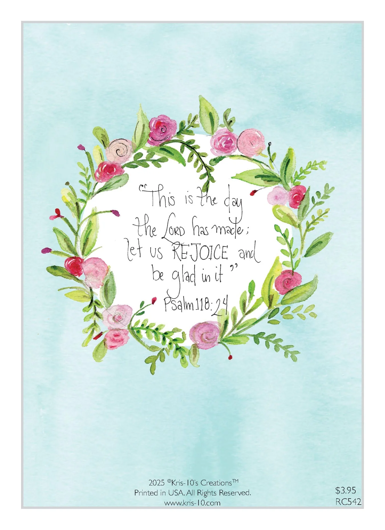 Religious Celebration Cross Card - Image 2