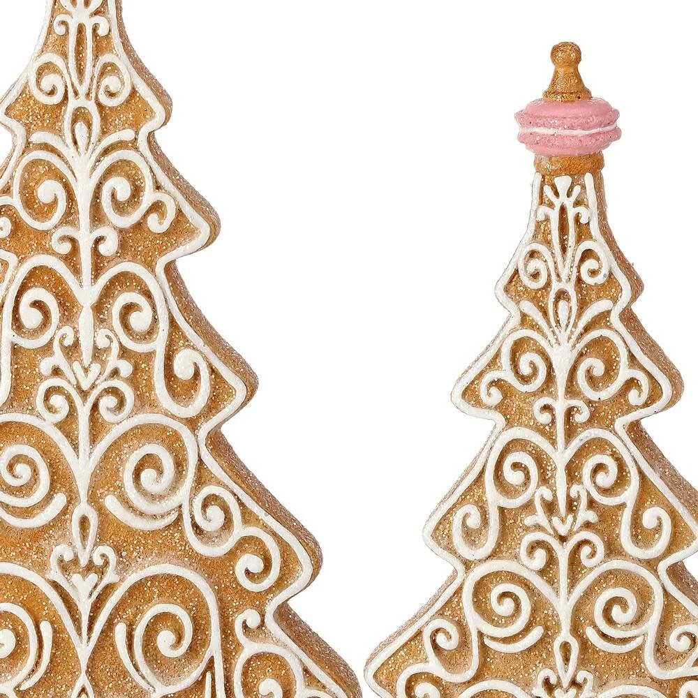 Resin Icing Gingerbread Tree - Sold Individually - Image 2