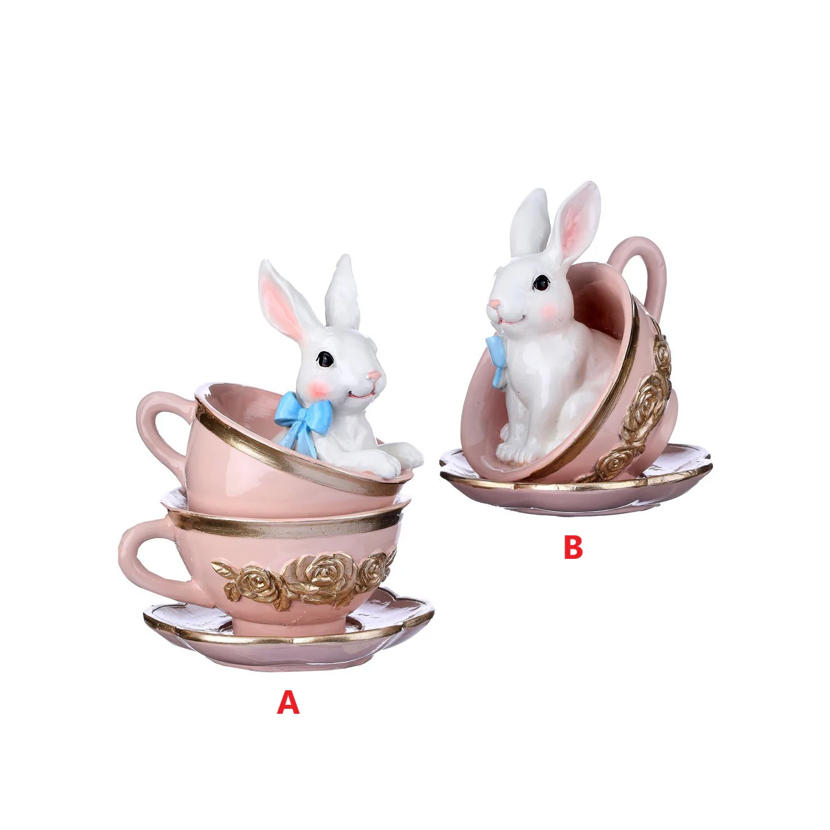 Resin Teacup Bunny - Sold Individually
